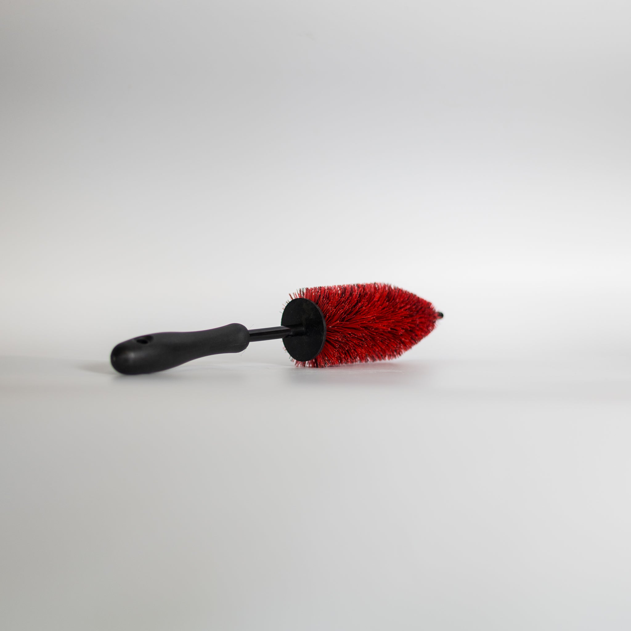 Small Bristle Wheel Brush with Knuckle Guard